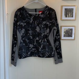 Gray Camo Nike Sweatshirt